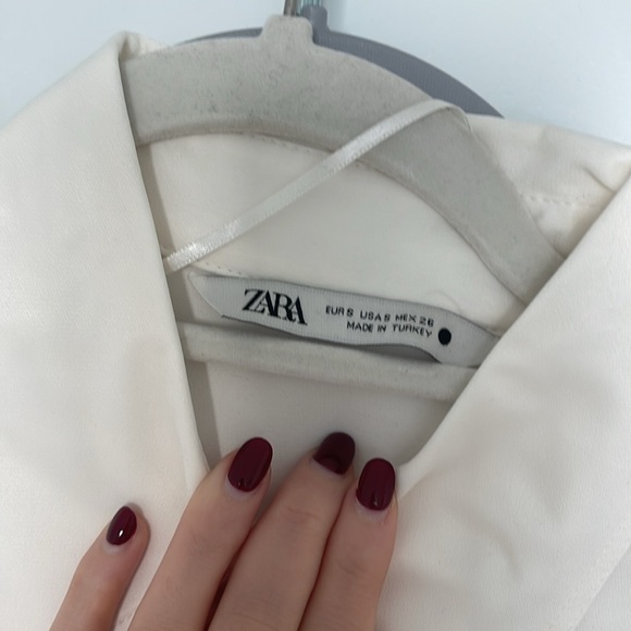 Zara Silk Button Down - Picture 2 of 2